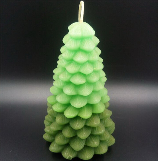 Home Decoration Fragrances Christmas Tree Shaped Craft Scented Candles